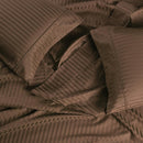Olympic Queen 650 Thread Count Damask Striped Sheets-Wholesale Beddings