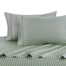 Olympic Queen Size 100% Cotton Sheet Set 300Tc Damask Striped-Wholesale Beddings