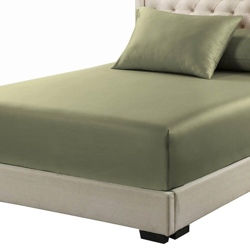 Olympic Queen Size Fitted Sheet Only - Bamboo 600 Thread Count-Wholesale Beddings