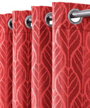Pair Hilton Blackout Curtains Jacquard Thermal Insulated Set of 2 Panels-Wholesale Beddings