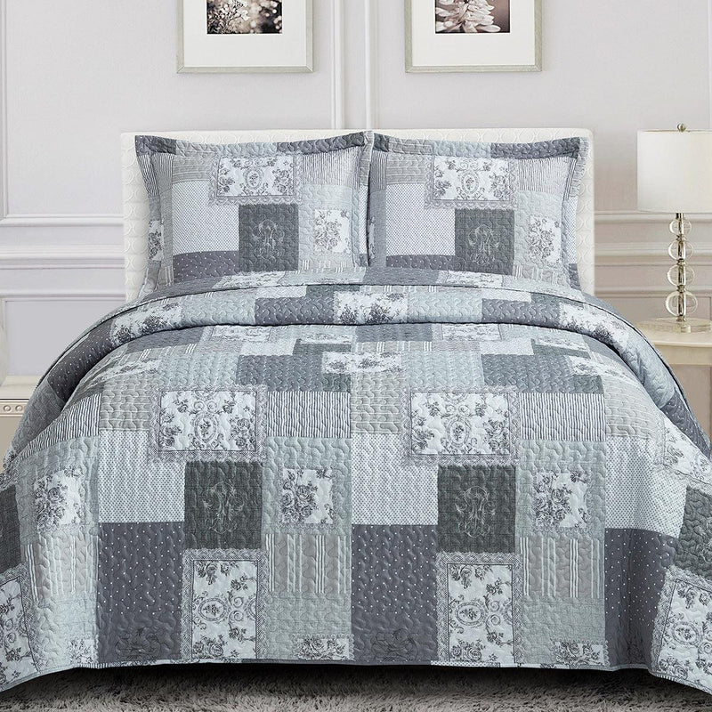 Rochelle Quilt - Bedspread Set-Wholesale Beddings