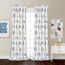 Room Darkening Birds Curtain Panel Pairs ( Set of 2 )-Wholesale Beddings