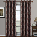 Savanna Inspired Jacquard Curtains Grommet Panels (Set of 2)-Wholesale Beddings