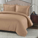 Silky Cotton, Bamboo-Cotton Blended Oversized Duvet Cover Set 3-Piece (Hybrid)-Wholesale Beddings