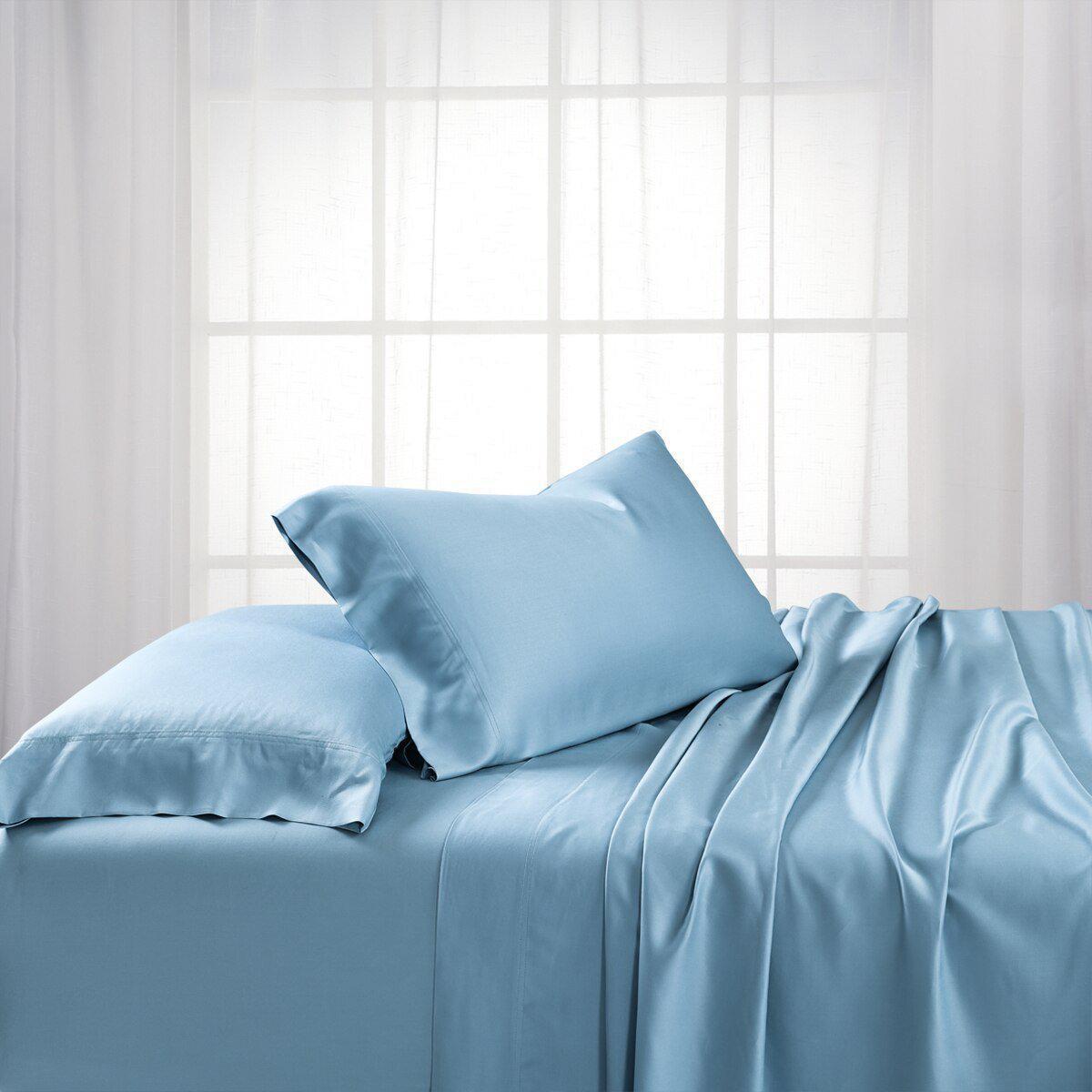 Bamboo Cotton Bed Sheets Sets Hybrid