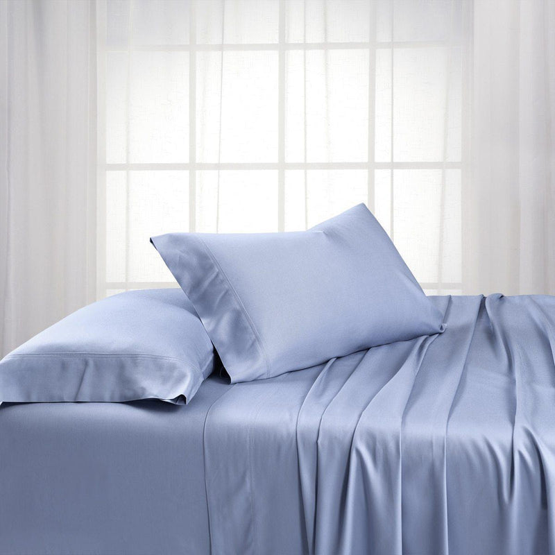 Silky Cotton, Bamboo-Cotton Blended Top Split King Sheet Sets (Flex Head Split King ) (Hybrid)-Wholesale Beddings