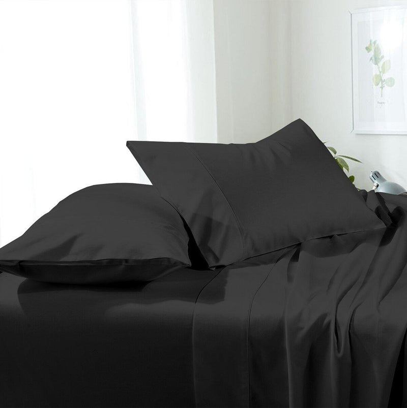 Soft & Wrinkle-Free Split California King Sheets "Cal-King" Microfiber Sheet Set-Wholesale Beddings