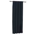 Soho Faux Silk Curtain Panels or Waterfall Valance (Single)-Wholesale Beddings