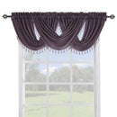 Soho Faux Silk Curtain Panels or Waterfall Valance (Single)-Wholesale Beddings