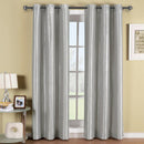 Soho Thermal Blackout Grommet Top Curtain Panels (Single)-Wholesale Beddings