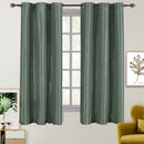 Soho Thermal Blackout Grommet Top Curtain Panels (Single)-Wholesale Beddings