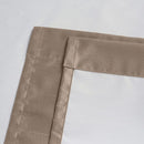 Soho Triple-Pass Thermal Insulated Blackout Curtain Rod Pocket - Tie Up Shade for Small Window ( 42" W X 63" L)-Wholesale Beddings