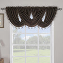 Soho Waterfall Decorative Trim Window Valance 57”wx 37”L (Single)-Wholesale Beddings