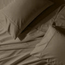Solid Olympic Queen Size Wrinkle-Free Cotton 650 Thread Count Sheet Sets-Wholesale Beddings