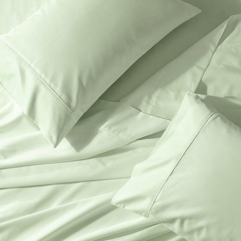 Split Cal-King Sheets Abri Cotton Percale Crispy Super Soft Sheet Set-Wholesale Beddings