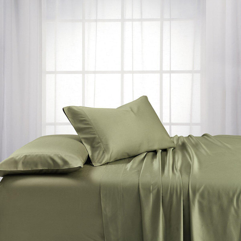 Split California King Pure Bamboo Viscose 600 Thread count Sheet Set by Abripedic-Wholesale Beddings