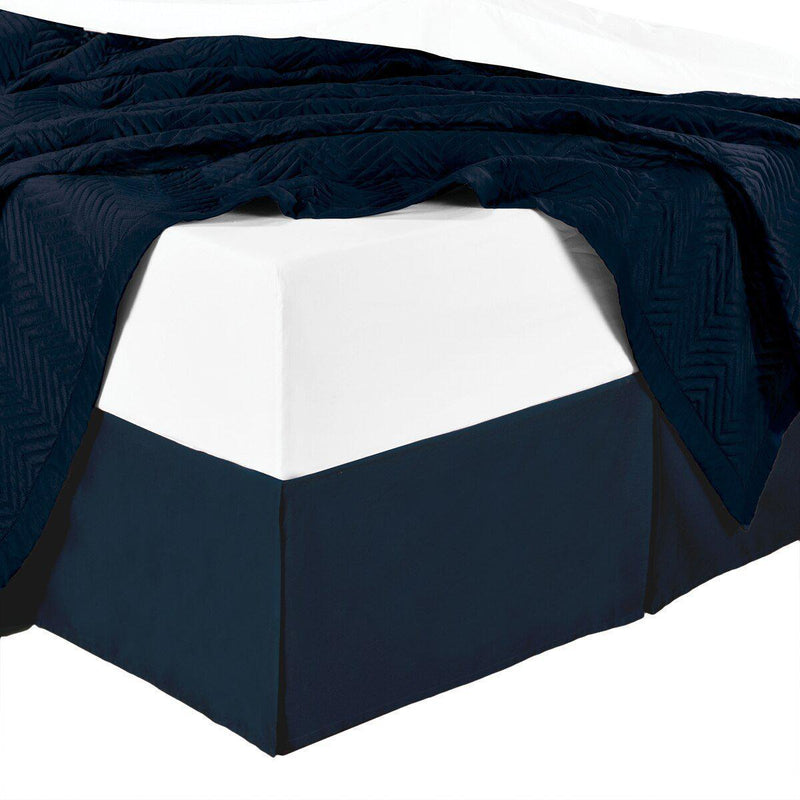 Split Corner 100% Cotton Solid 300TC Bed Skirts-Wholesale Beddings