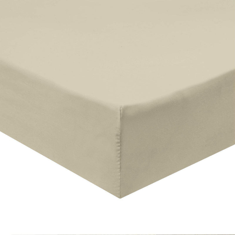 Split Top ( Flex) King Fitted Sheet 340 Thread Count Pure Cotton ( Fitted Sheet Only)-Wholesale Beddings