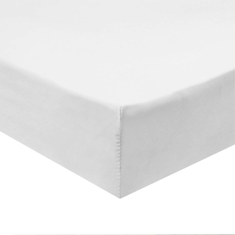 Split Top ( Flex) King Fitted Sheet 340 Thread Count Pure Cotton ( Fitted Sheet Only)-Wholesale Beddings