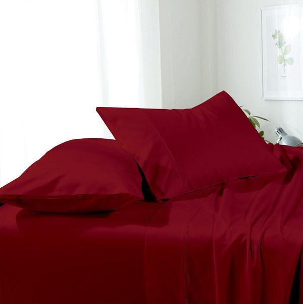 Split Top (Flex) King Sheets Microfiber Sheet Set-Wholesale Beddings