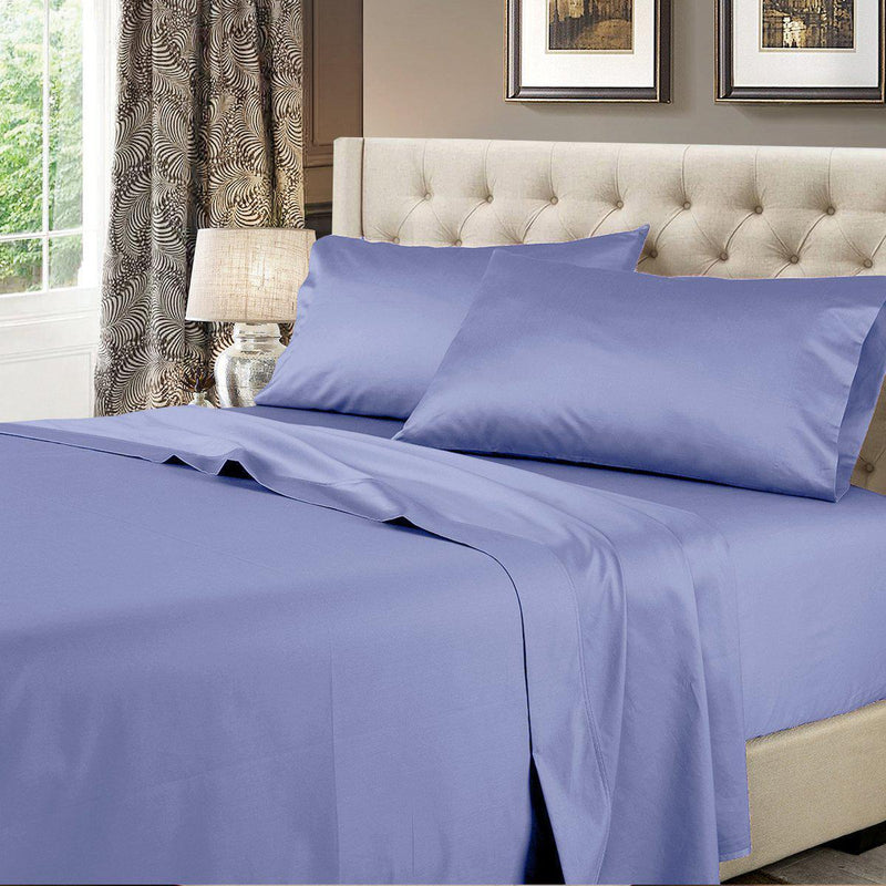 Split Top "Head Split" California King Sheets 600 Thread Count 100% Cotton Solid-Wholesale Beddings