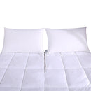 Split Top King (Flex King) 2 Inch Thick Mattress Topper 100% Cotton Shell-Wholesale Beddings
