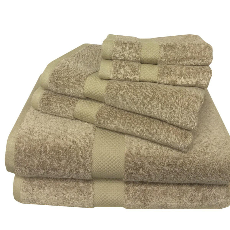 Super Soft Bamboo Cotton Blend 6-Piece Towel Set-Wholesale Beddings