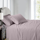 Top Split (Flex) King Sheet Set Luxury 608 Thread Count Damask Stripe-Wholesale Beddings