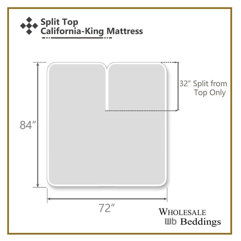 Top Split "Head Split" California King Sheet Set 650 Thread Count Damask Stripe-Wholesale Beddings
