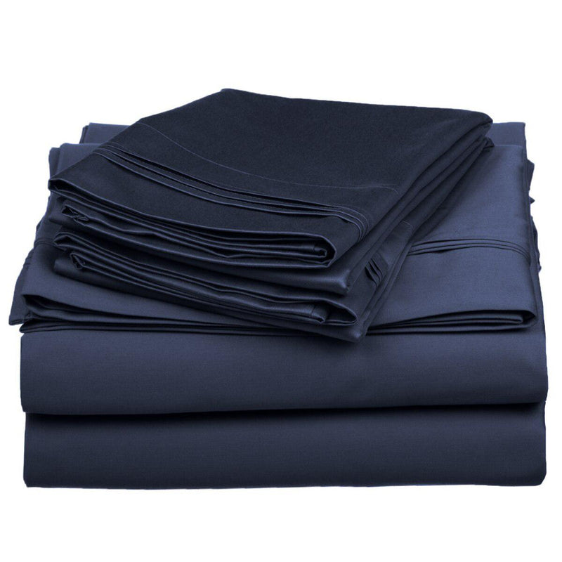 Triple Pleated 600 Thread Count 100% Egyptian Cotton Sateen Sheets-Wholesale Beddings
