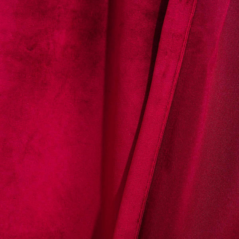 Velvet Heavyweight Grommet Curtain Panels (Set of 2)-Wholesale Beddings