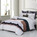 Water Color 7 Piece Cotton Duvet Cover Set-Wholesale Beddings