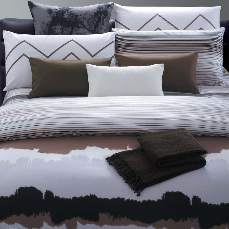 Water Color 7 Piece Cotton Duvet Cover Set-Wholesale Beddings