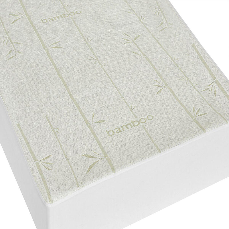 Waterproof Antibacterial Hypoallergenic Bamboo Mattress Protector-Wholesale Beddings